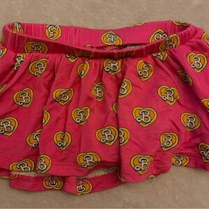 Posh Peanut Barbie Patterned Mini Skirt 3-6 Months